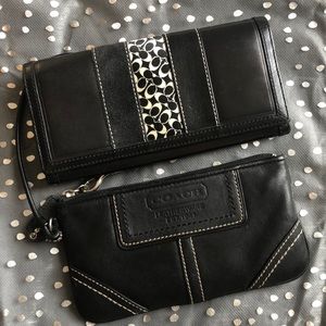 Coach Wallet and Wristlet Bundle